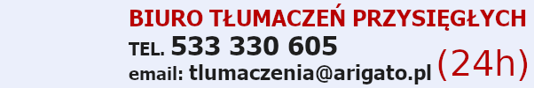 t�umacz w�oski t�umaczenia w�oskie - Telefon: 533 330 605